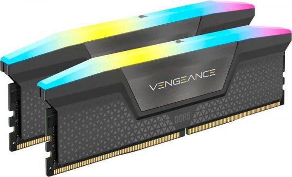 Memorie RAM Corsair Vengeance RGB 64GB DDR5 6000MHz CL30 Kit - imagine 3