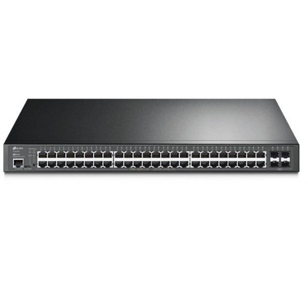 "JetStream™ 52-Port Gigabit L2+ Managed Switch with 48-Port PoE+ PORT: