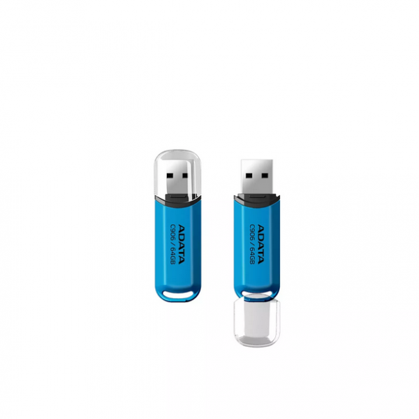 Memorie USB Flash Drive Adata C906, 64GB, USB 2.0 alb - imagine 3