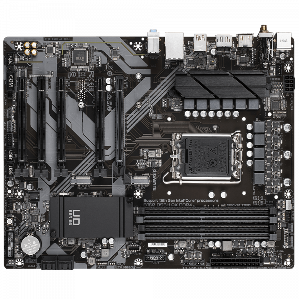 Placa de baza Gigabyte B760 DS3H AX DDR4 LGA1700 - imagine 4