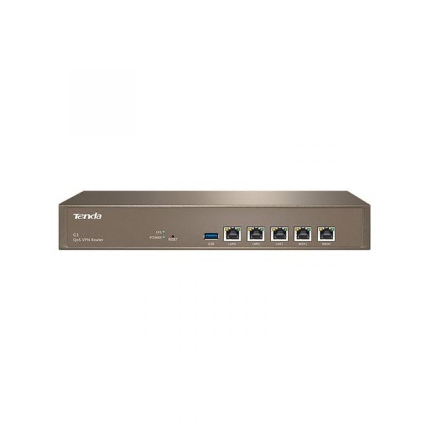 Tenda Wireless QoS VPN Router, gateway, G3; Multi WAN Load