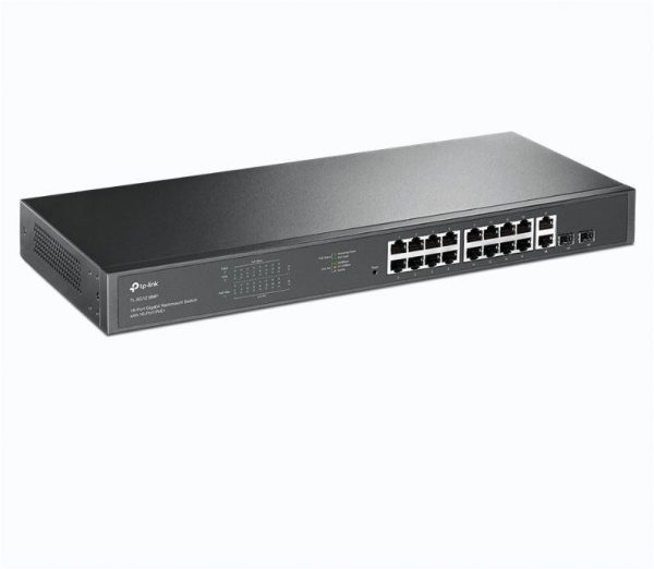 "18-Port Gigabit Rackmount  Switch with 16-Port PoE+ PORT: 16× - imagine 4
