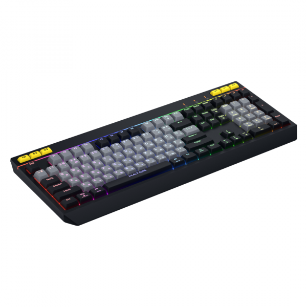 Tastatura mecanica cu fir Hator Icefall, conectivitate USB, polling rate - imagine 4