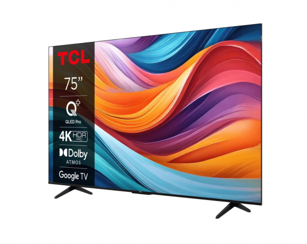 Televizor TCL QLED 75T7B, 189 cm, Smart Google TV, 4K - imagine 4