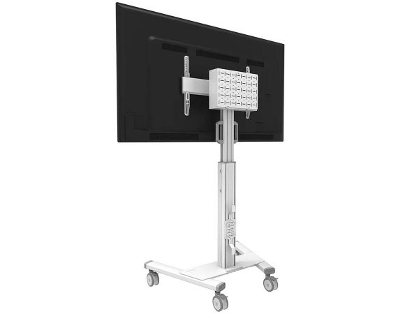 Stand podea mobil Neomounts 37"-75", VESA 100x100~600x400, 70kg, fix, inaltime - imagine 6