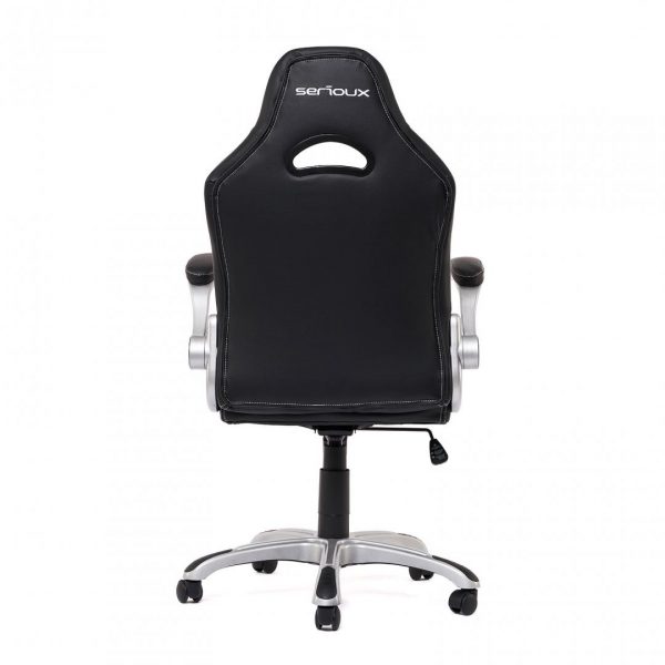 Scaun gaming/racing X by Serioux, Ares, ajustabil, piele sintetica, piston - imagine 4