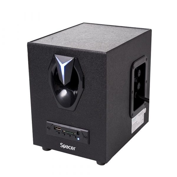Boxe Spacer Gaming 2.1, 14W RMS ( 2x3W + 8W), - imagine 5