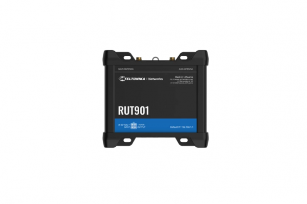 TELTONIKA INDUSTRIAL ROUTER RUT901, Dual SIM, 4G (LTE) – Cat