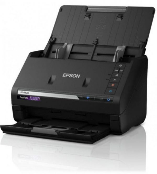 Scanner Epson FASTFOTO FF-680W, dimensiune A4, tip sheetfed, viteza scanare: