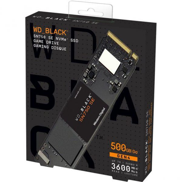 SSD WD Black SN750 SE 500GB PCI Express 4.0 x4 - imagine 7