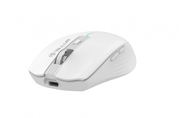 Mouse wireless Tellur Silent Click, interfata USB, rezolutie 1600 DPI, - imagine 3