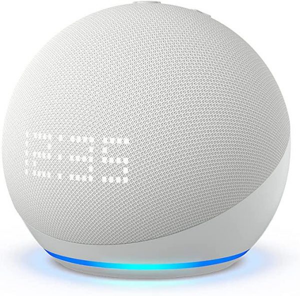 Amazon Boxa Portabila Echo Dot 5 Cu Ceas si Asistent