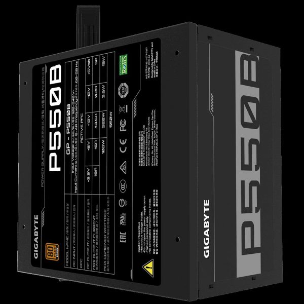 Sursa Gigabyte P550B, 80 PLUS® Bronze, 5‎50W - imagine 3