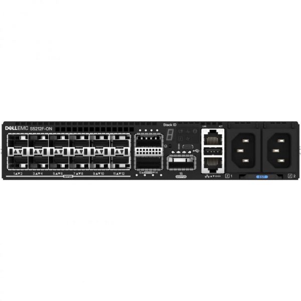Dell EMC S5212F-ON Switch, 12x 25GbE SFP28, 3x 100GbE QSFP28