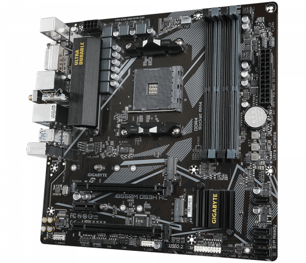 Placa de baza Gigabyte B550M DS3H AC AM4 - imagine 4