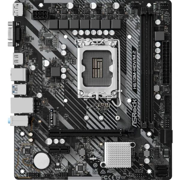 Placa de baza ASROCK H610M-HDV/M.2 R2.0 LGA1700 - imagine 4