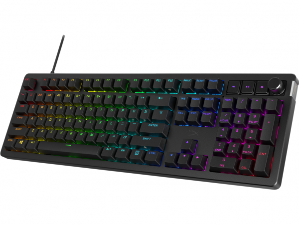 Tastatura gaming mecanica HyperX Alloy Rise, iluminare RGB (16,777,216 culori), - imagine 3