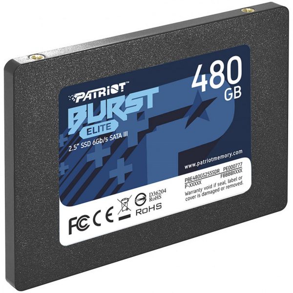 SSD Patriot Burst Elite, 480GB, SATA III - imagine 3