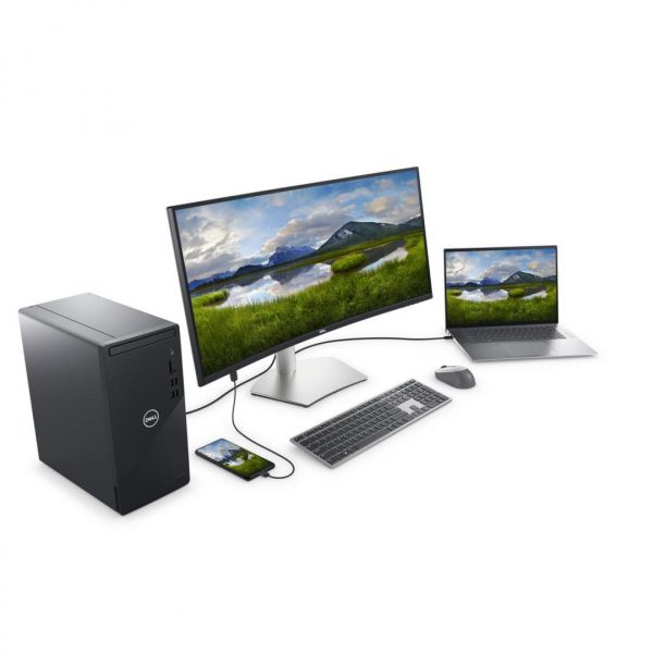 Monitor Dell Curved USB-C 34'', 3440 x 1440, TFT LCD, - imagine 18