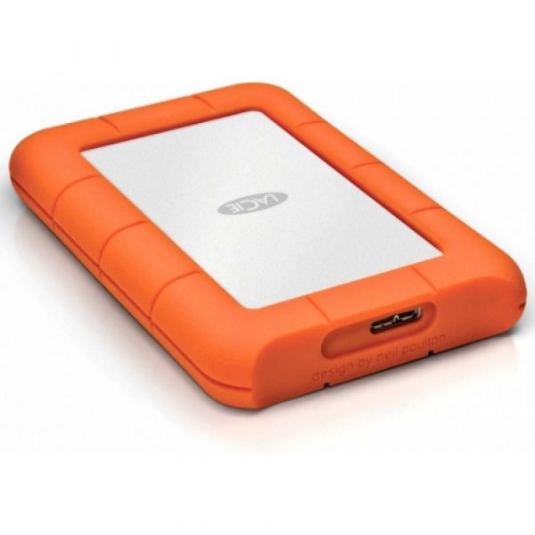 HDD Extern Lacie Mini, 2TB, Argintiu, USB 3.0 - imagine 3