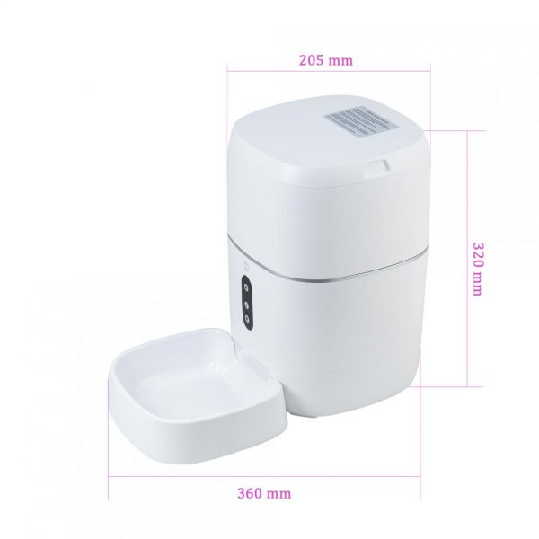 Hranitoare inteligenta de mancare PNI MyPet PT033PF pentru animale de - imagine 5