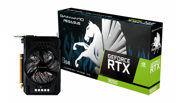 Placa Video GAINWARD GEFORCE RTX 3050 PEGASUS 6GB GDDR6 96