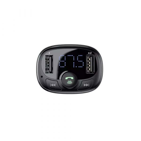 Modulator auto FM Baseus T-Typed, Bluetooth 4.2, 2 x USB - imagine 4