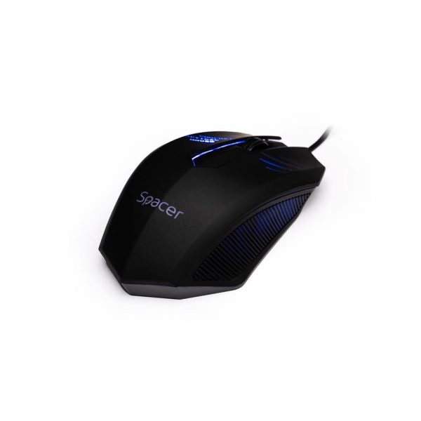 Mouse Spacer SPMO-M20, cu fir, 1000DPI, senzor optic, 3 butoane, - imagine 4