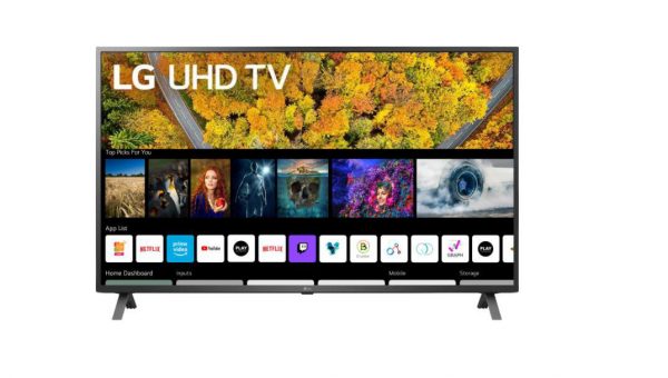 Televizor, LG 75UP75003LC, 2021, 189CM, LED, Smart TV, 4K, Negru,