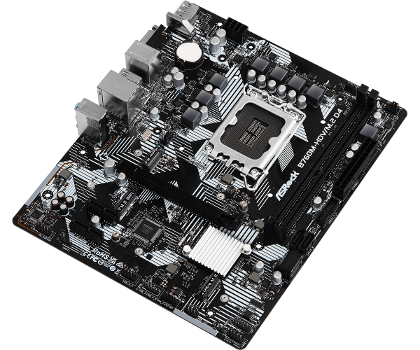 Placa de baza Asrock B760M-HDV/M.2 DDR4, 2x DDR4 - imagine 4