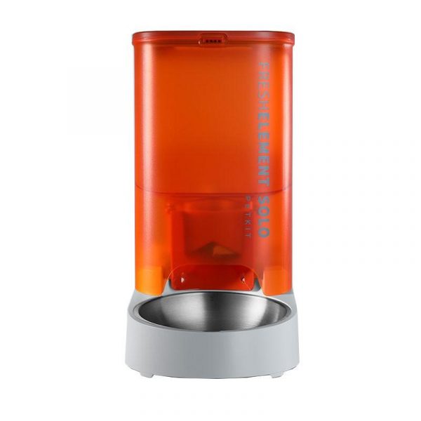 Dozator automat mancare PETKIT Fresh Element Solo, Orange, animale de - imagine 3