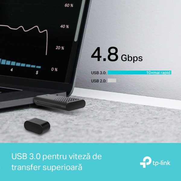 TP-Link ARCHER TX20U Adaptor USB Wireless AX1800 cu două antene - imagine 5