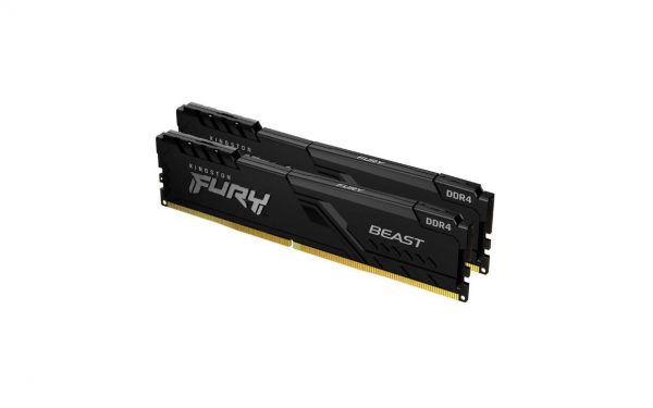 Memorie RAM Kingston,FURY Beast, DIMM, DDR4, 64GB (Kit 2x32GB), 3600MHz, - imagine 3