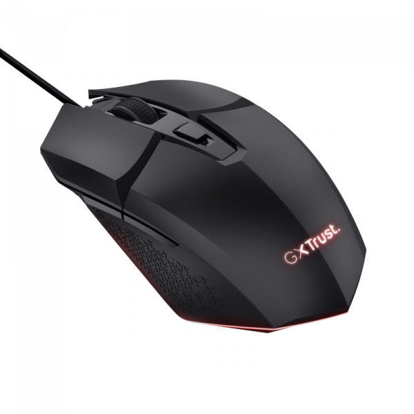 Mouse gaming Wireless Trust GXT 109 Felox, DPI: 1000-6400, negru - imagine 5