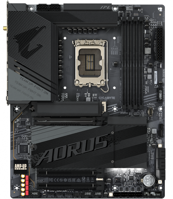 Placa de baza GIGABYTE Z790 AORUS ELITE X WIFI7 LGA1700 - imagine 3
