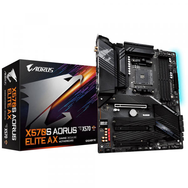Placa de baza Gigabyte X570S AORUS ELITE AX, Socket AM4