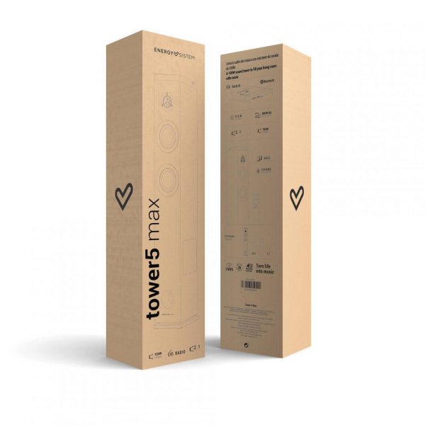 Sistem Audio 2.1 Energy System Tower 5 MAX, bluetooth 5.3, - imagine 9