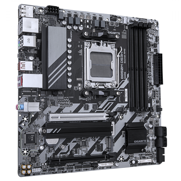 Placa de Baza GIGABYTE B850M DS3H AM5 - imagine 4