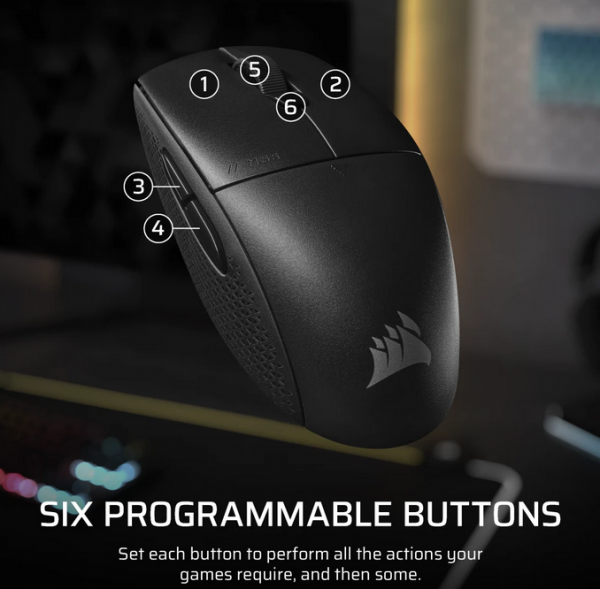 Mouse Gaming CORSAIR M55 WIRELESS - imagine 9