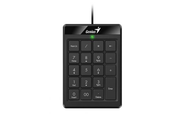 TASTATURA numerica Genius, „NumPad 110", USB, 19 taste, chocolate, „31300016400"
