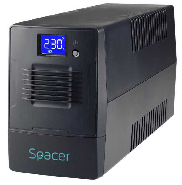 UPS Spacer Line Int. cu management, LCD, 1000VA/  600W,