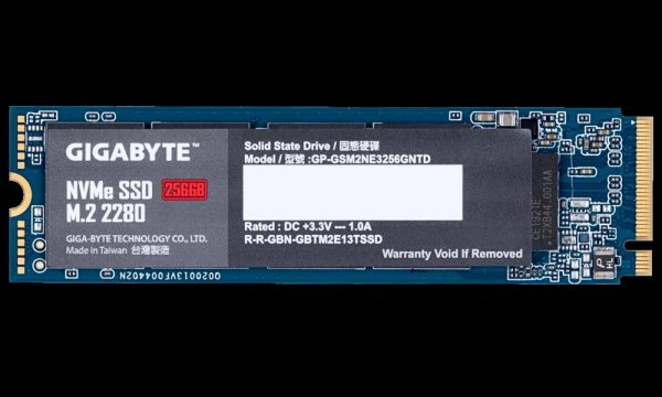 SSD Gigabyte NVMe, 256GB, M.2 - imagine 5