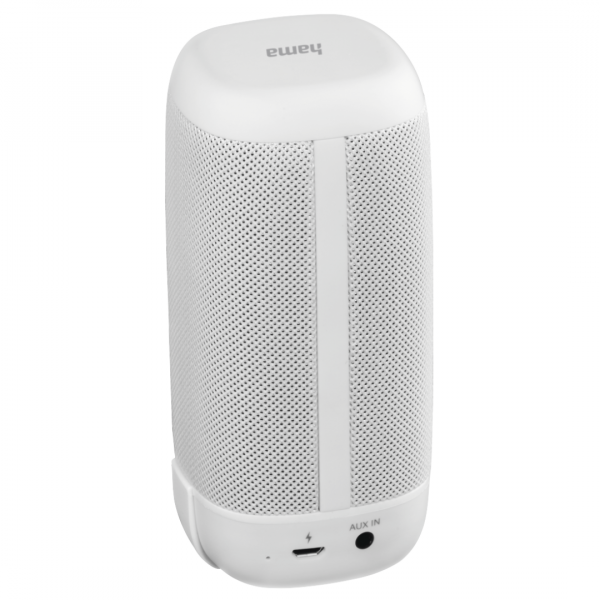 Hama Boxa Tube 2.0, conectare Bluetooth,putere 3W, alb - imagine 3