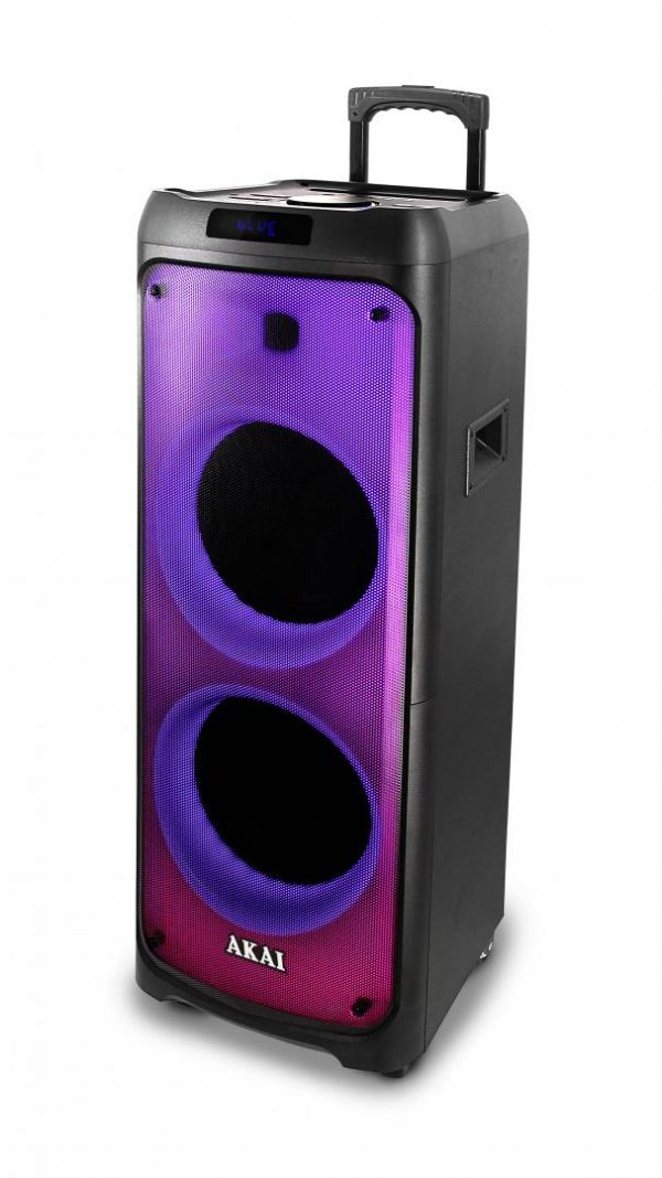 Boxa portabila Akai BT 100W LED - imagine 8