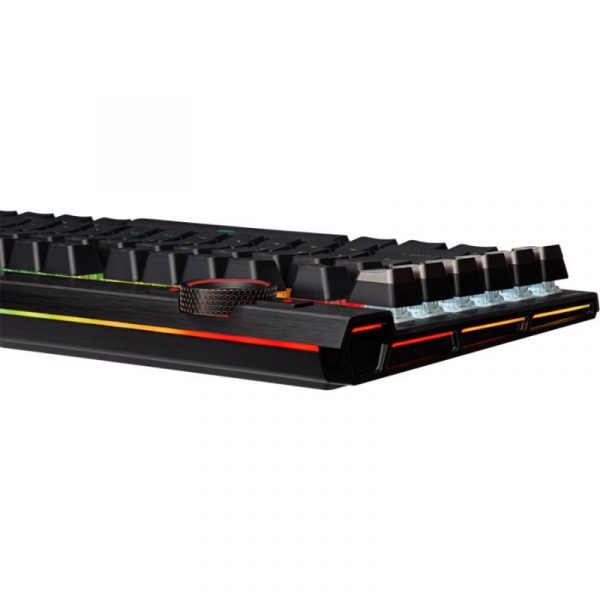 CORSAIR K100 RGB OPTICAL-MECHANICAL, negru  Full Key (NKRO) with - imagine 4