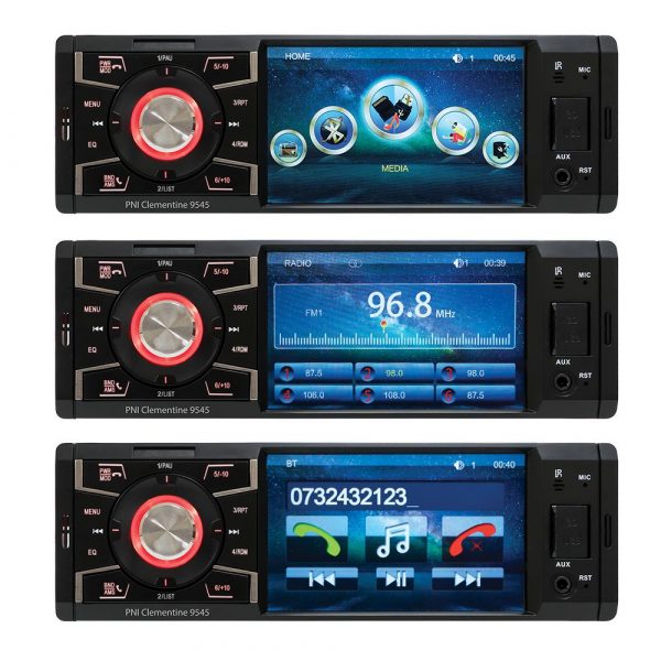 PNI MP5 PLAYER AUTO 1DIN 4" display Clementine 9545,50Wx4, Bluetooth, - imagine 4