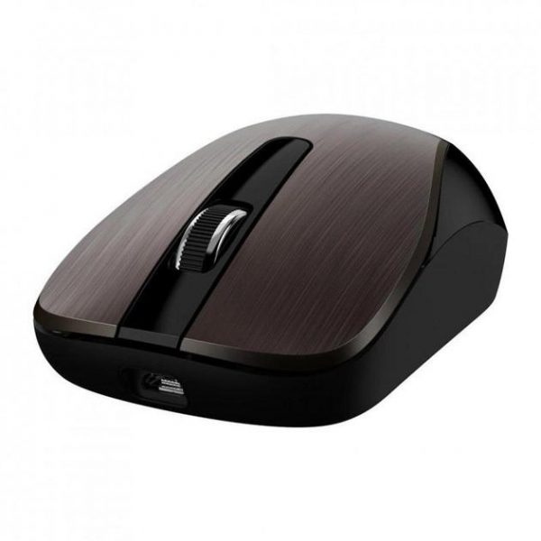 Mouse Genius ECO-8015 Wireless, 1600 dpi, maro - imagine 5