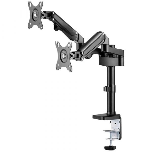 Brat de birou pentru monitor Neomounts, poate sustine 2 monitoare - imagine 6