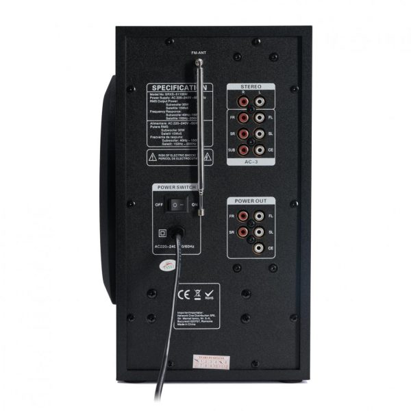 Boxe Serioux 5.1 SoundRise 51105W, putere totala 105W RMS, tip - imagine 5