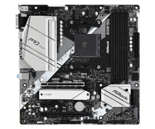 Placa de baza ASRock B550M PRO4, Socket AM4